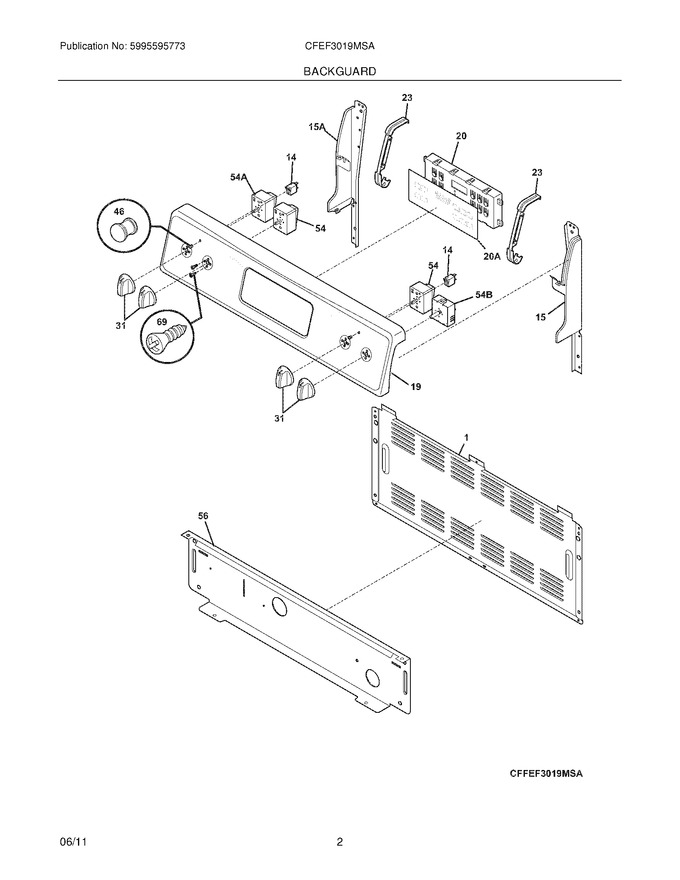 Diagram for CFEF3019MSA
