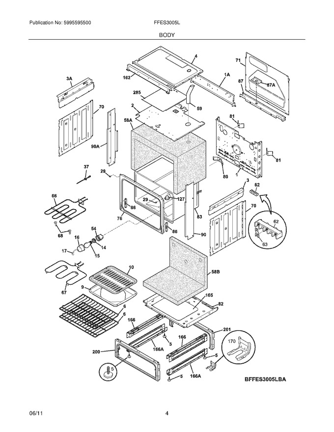 Diagram for FFES3005LWB