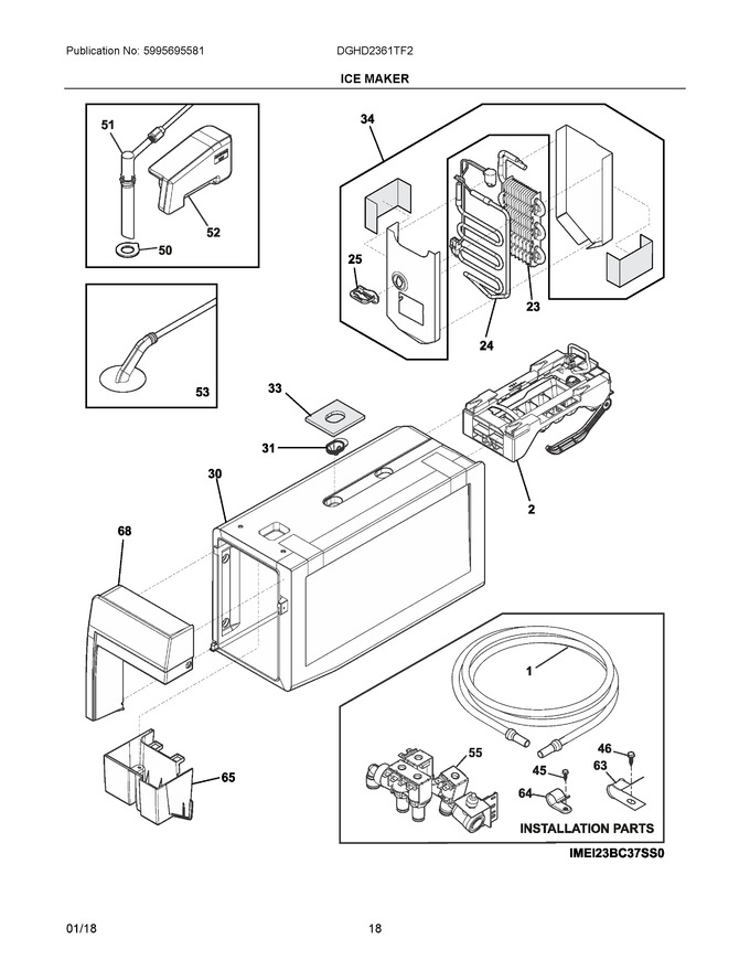Diagram for DGHD2361TF2