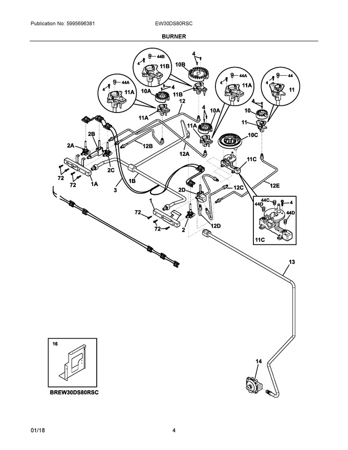 Diagram for EW30DS80RSC