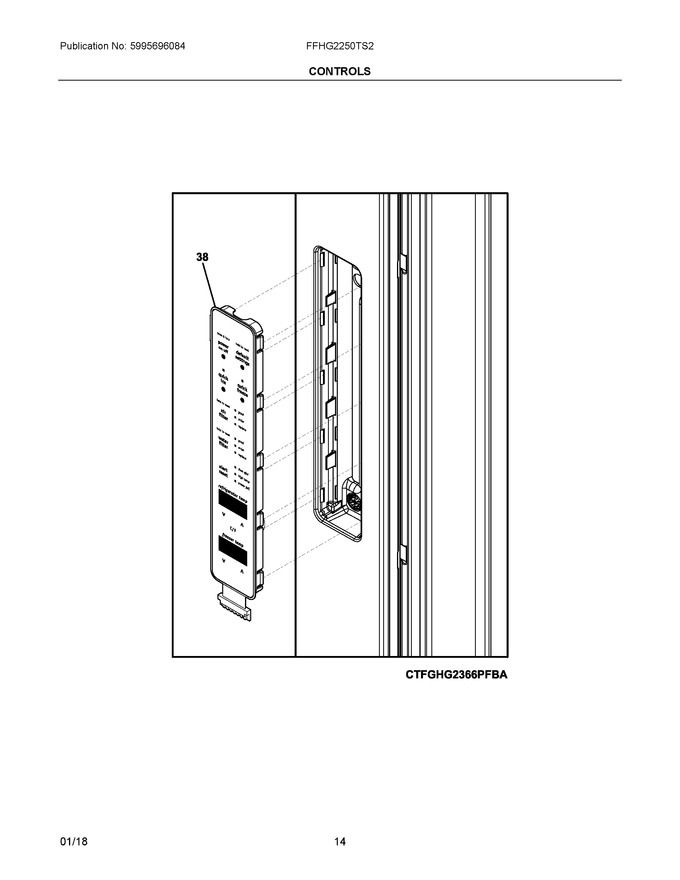 Diagram for FFHG2250TS2