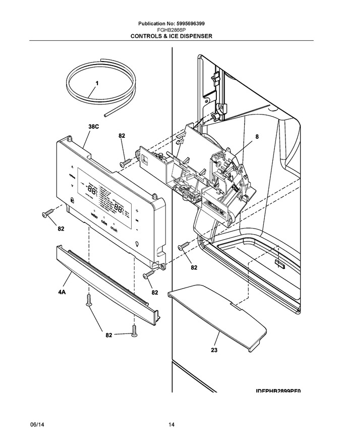 Diagram for FGHB2866PE1