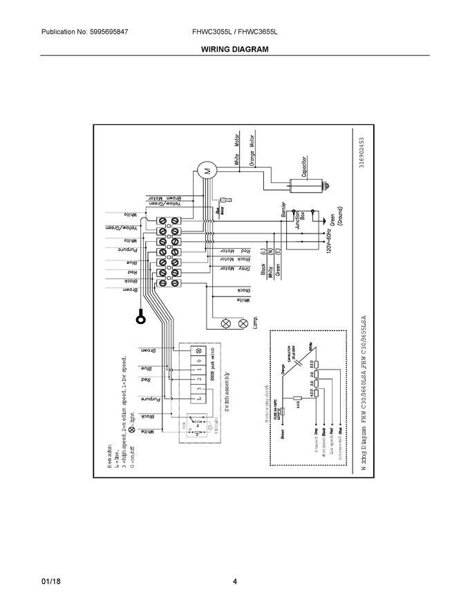 Diagram for FHWC3055LSA