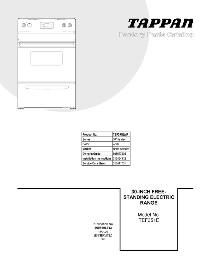 Diagram for TEF351EWR