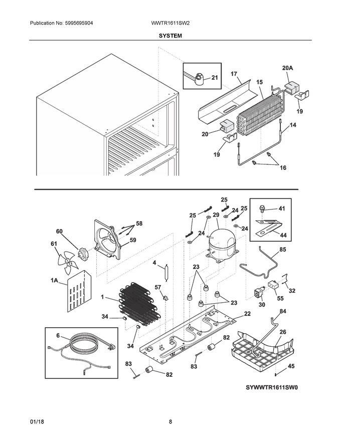 Diagram for WWTR1611SW2
