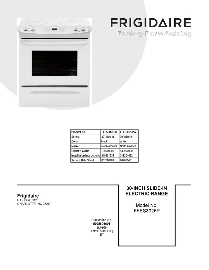 Diagram for FFES3025PWJ