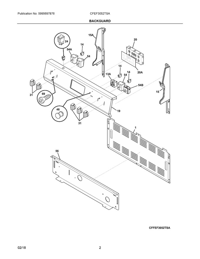 Diagram for CFEF3052TSA