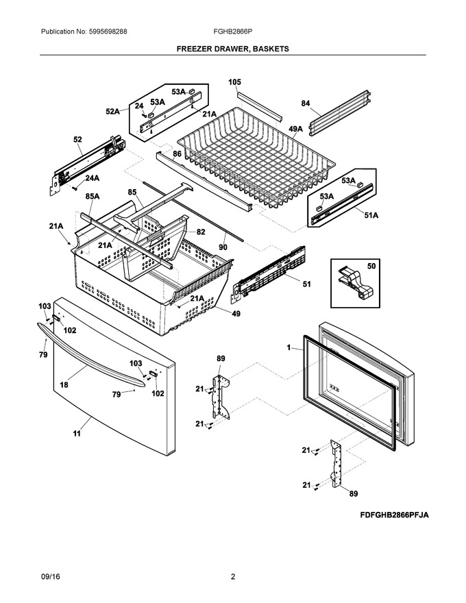 Diagram for FGHB2866PEDA