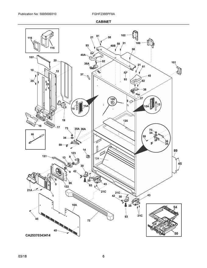 Diagram for FGHF2366PF8A