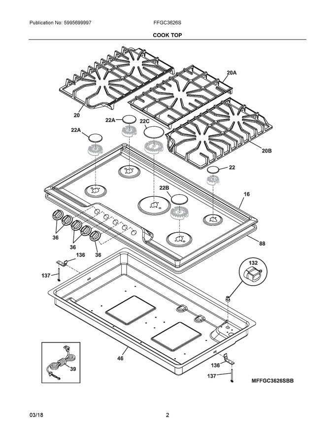 Diagram for FFGC3626SSC