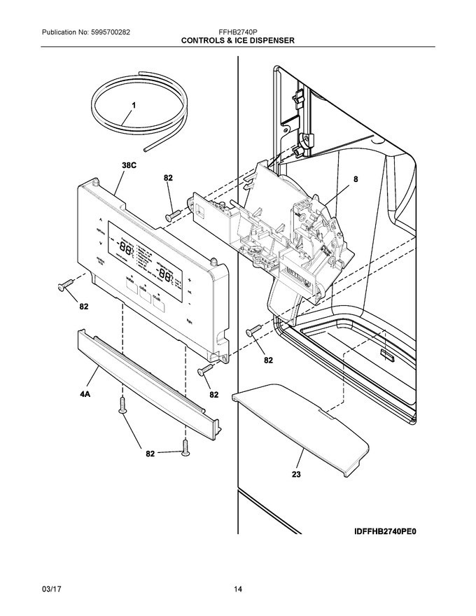 Diagram for FFHB2740PEDA