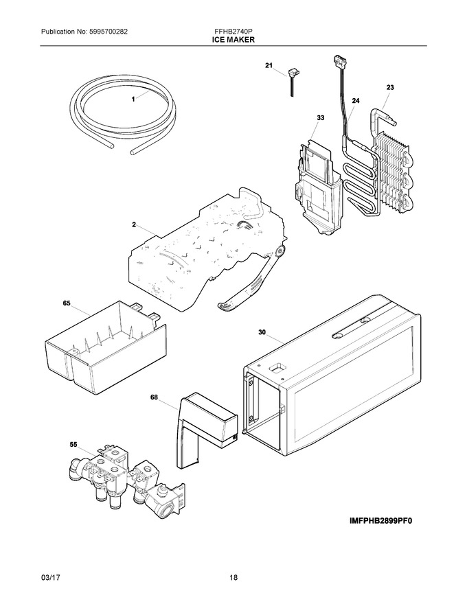 Diagram for FFHB2740PEDA