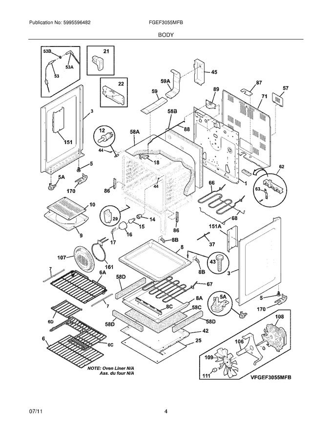 Diagram for FGEF3055MFB