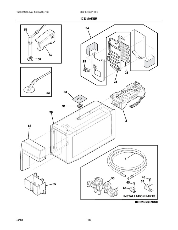Diagram for DGHD2361TF0