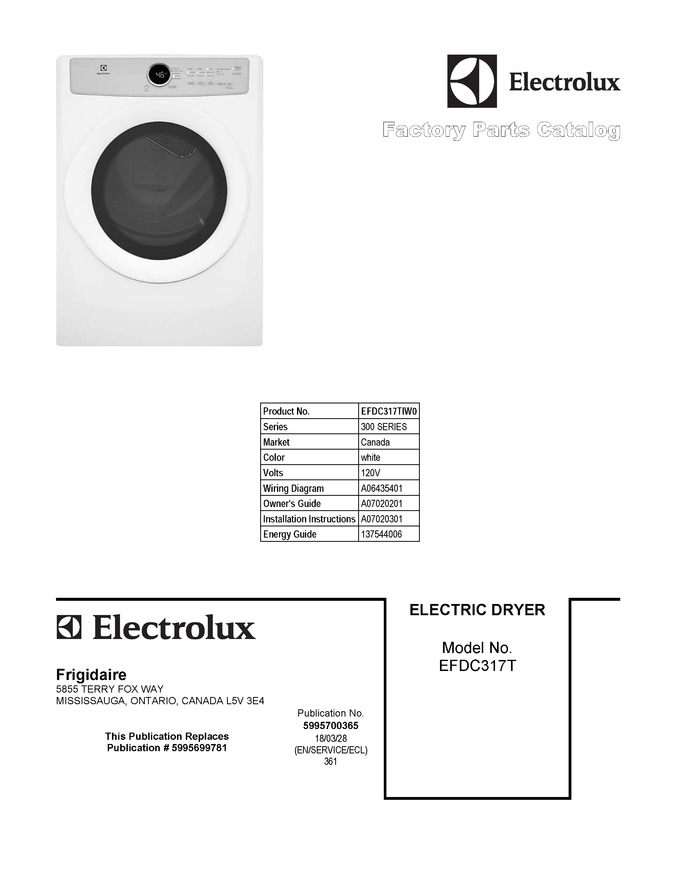 Diagram for EFDC317TIW0
