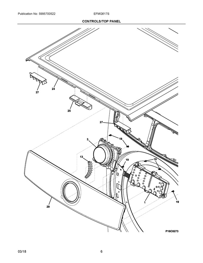 Diagram for EFMG617SIW0