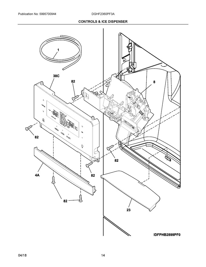 Diagram for DGHF2360PF3A