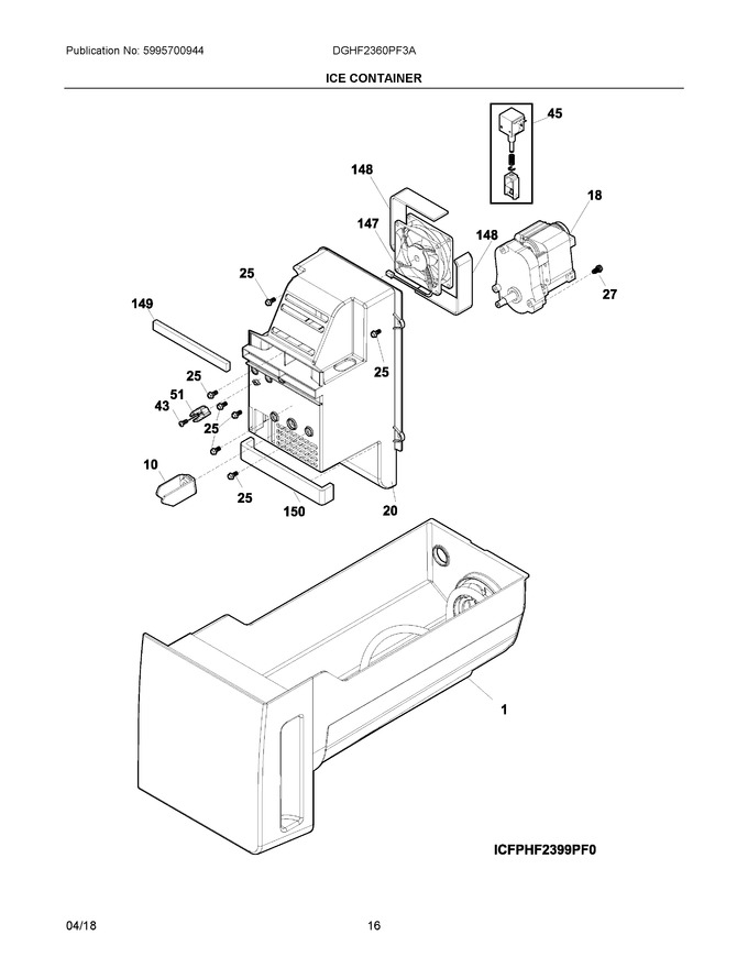 Diagram for DGHF2360PF3A