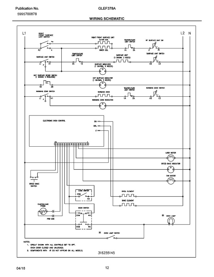 Diagram for GLEF378ABE