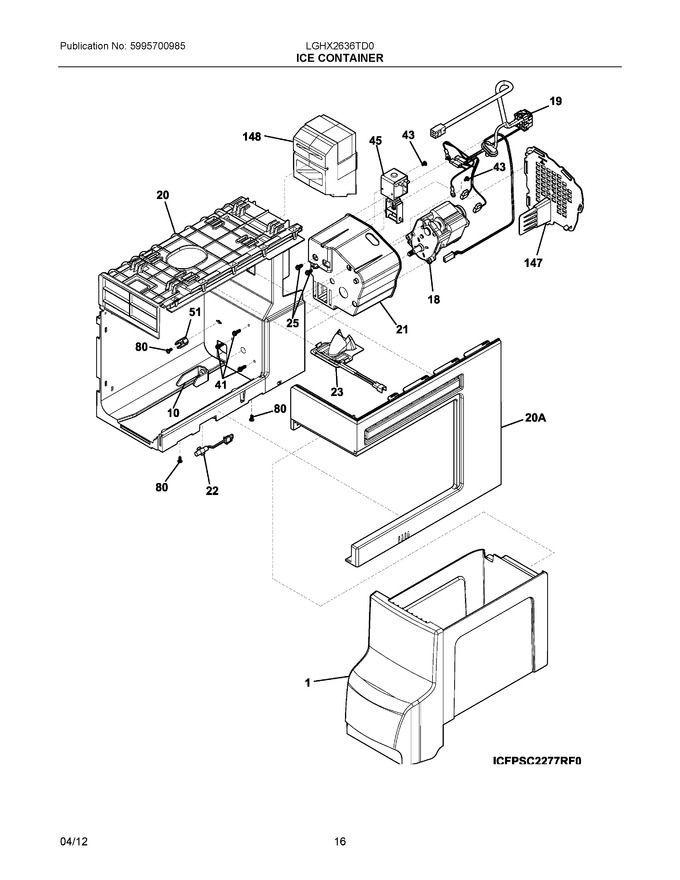 Diagram for LGHX2636TD0