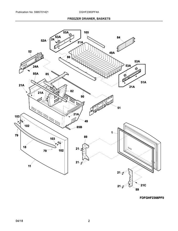 Diagram for DGHF2360PF4A
