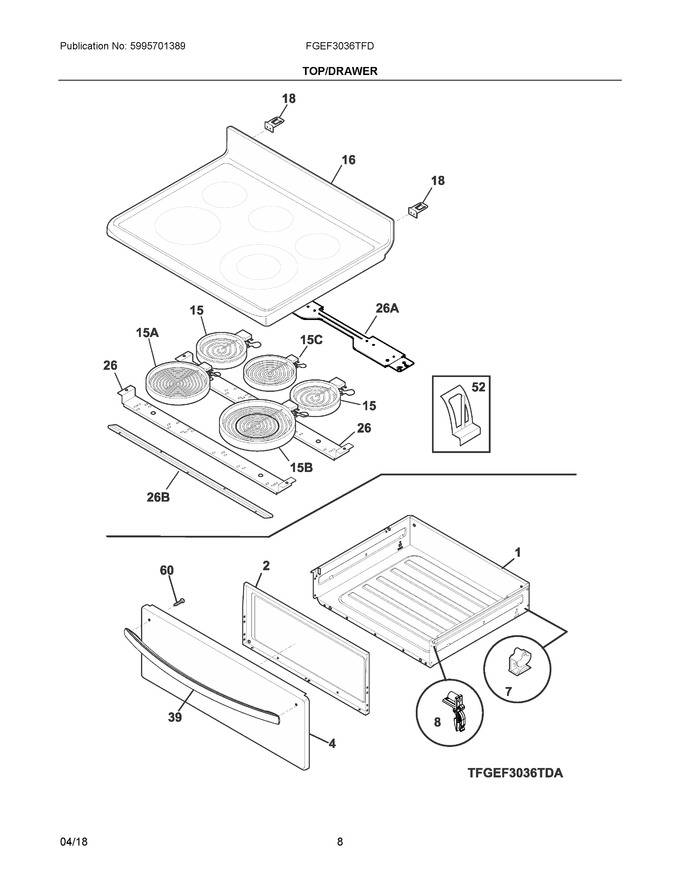Diagram for FGEF3036TFD