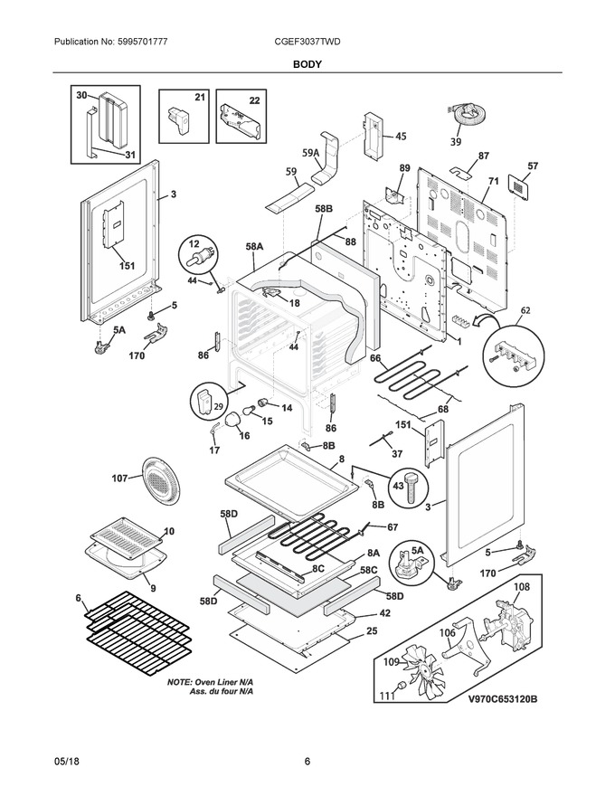 Diagram for CGEF3037TWD