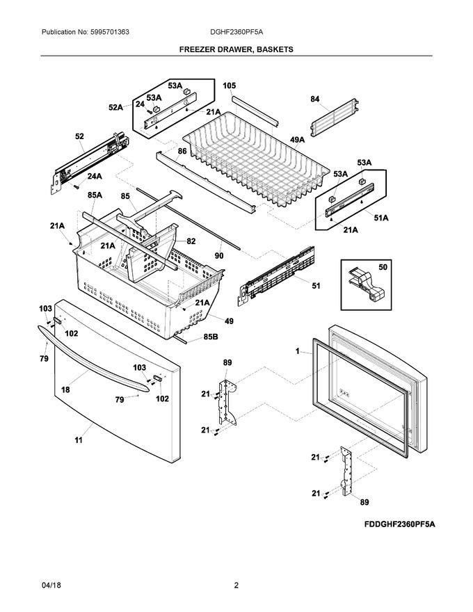 Diagram for DGHF2360PF5A