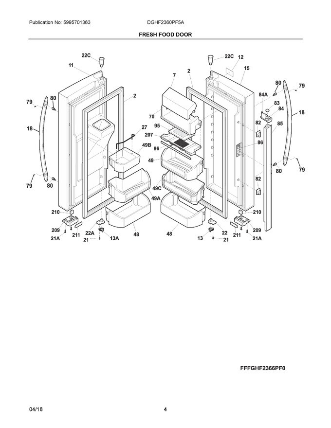 Diagram for DGHF2360PF5A