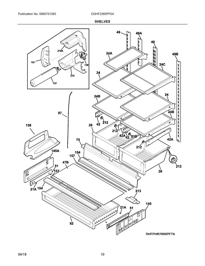 Diagram for DGHF2360PF5A