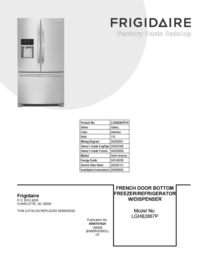 Diagram for LGHB2867PF0