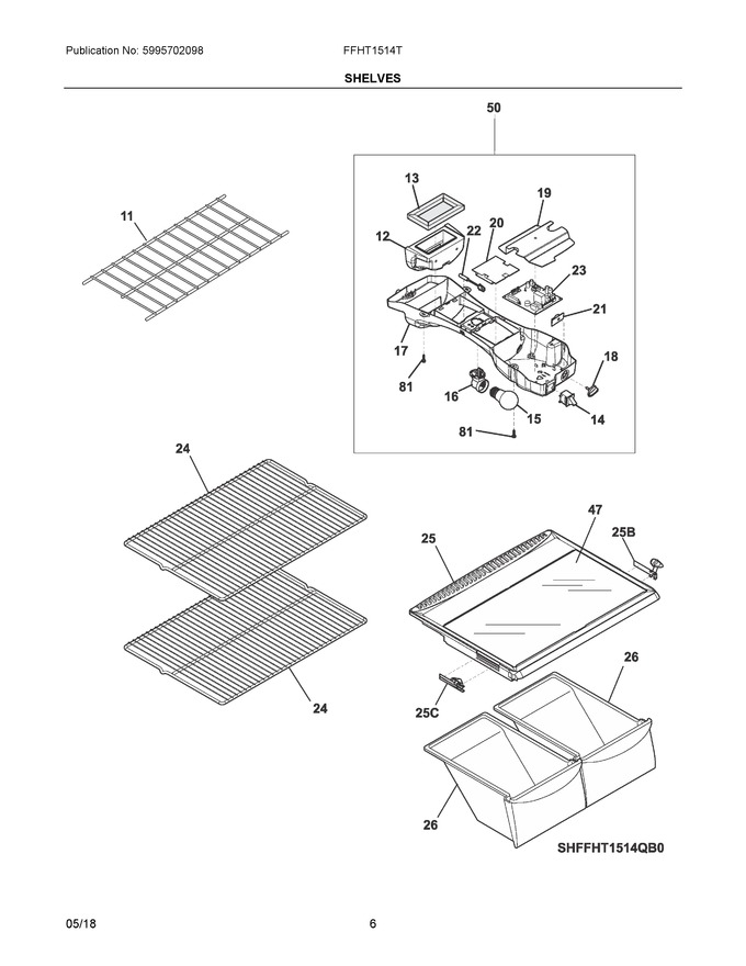 Diagram for FFHT1514TB3