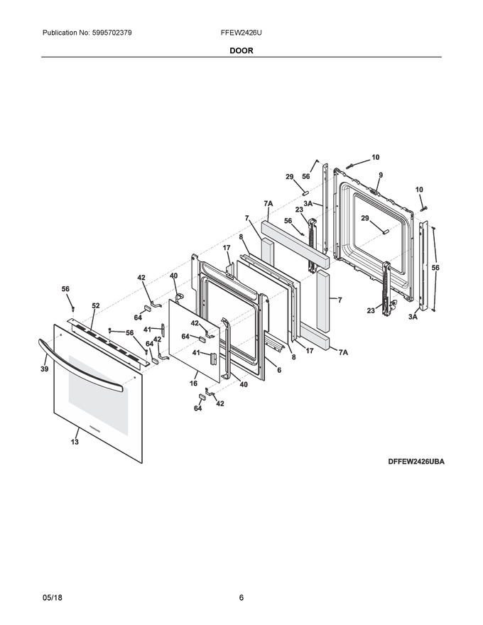 Diagram for FFEW2426UBA