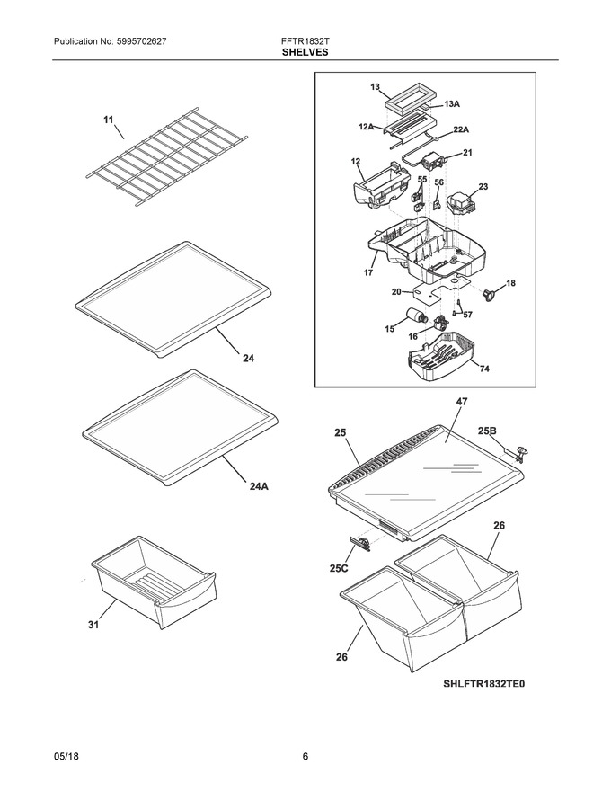 Diagram for FFTR1832TE0