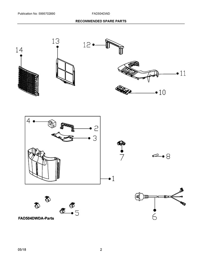 Diagram for FAD504DWDE0