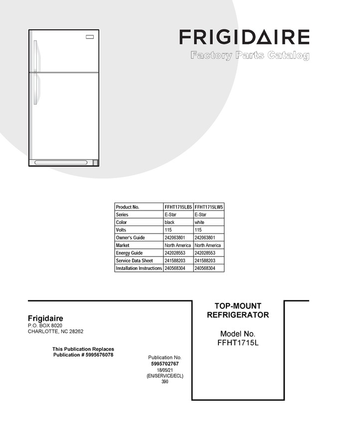 Diagram for FFHT1715LB5