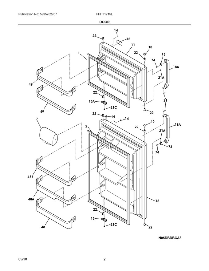 Diagram for FFHT1715LB5