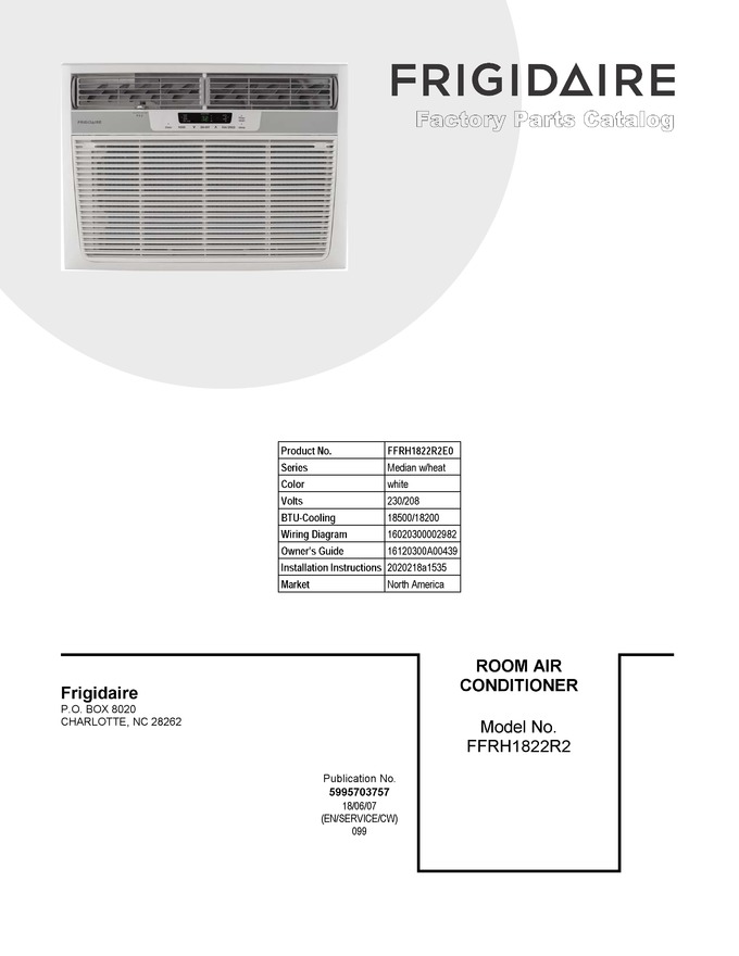 Diagram for FFRH1822R2E0