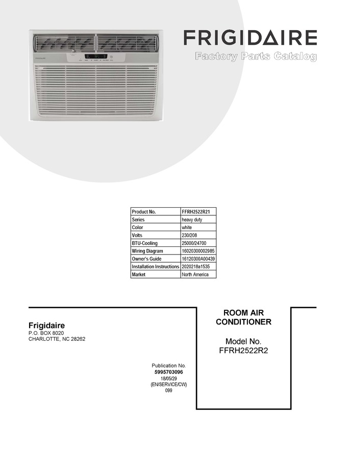 Diagram for FFRH2522R21