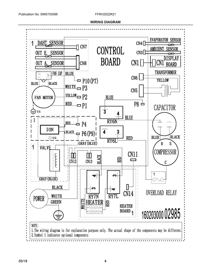 Diagram for FFRH2522R21
