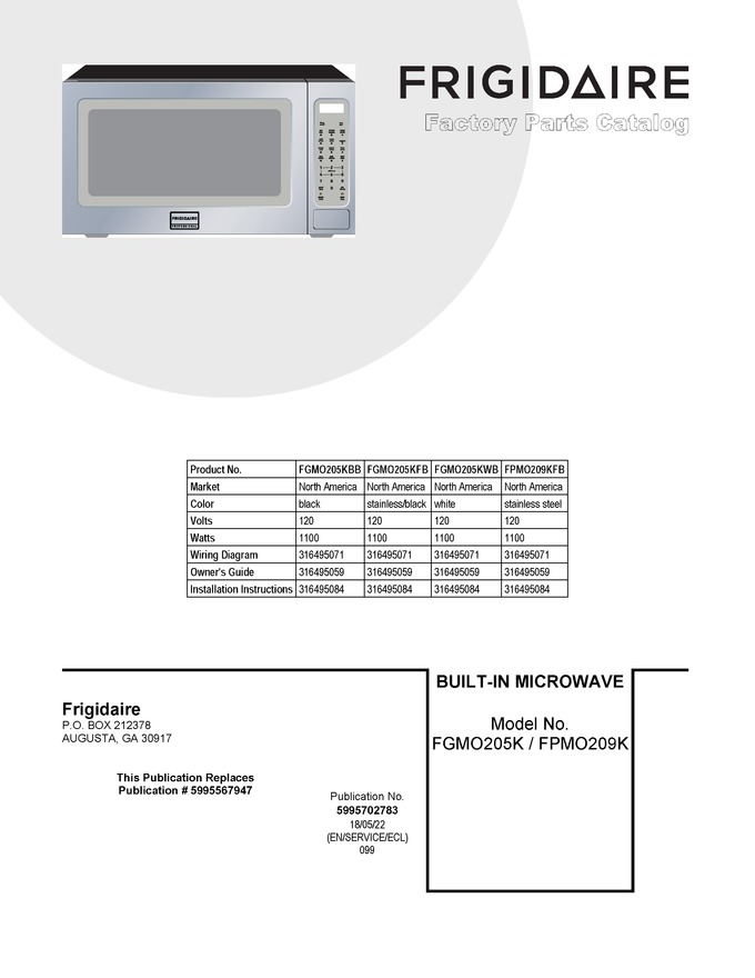 Diagram for FPMO209KFB