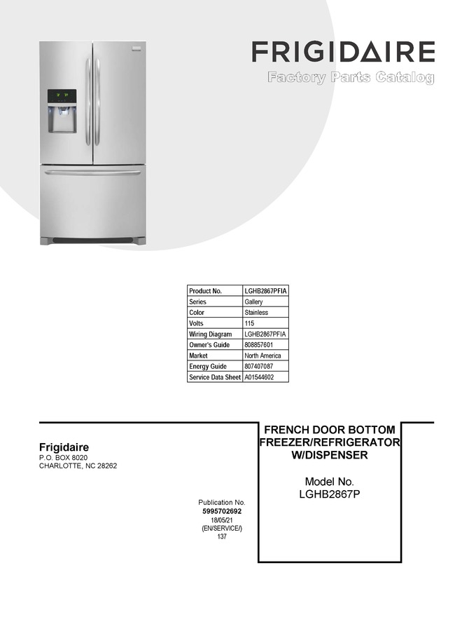 Diagram for LGHB2867PFIA