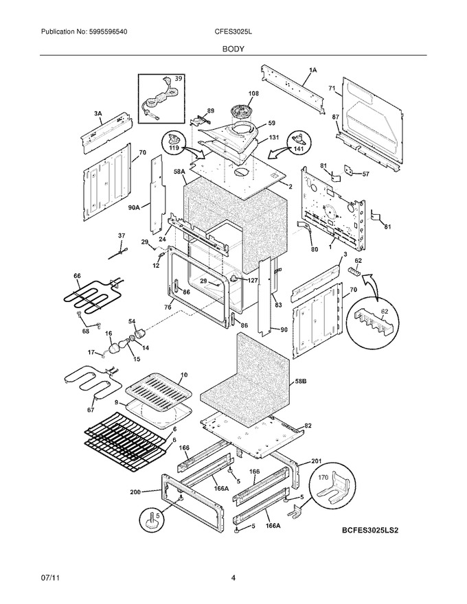Diagram for CFES3025LW3