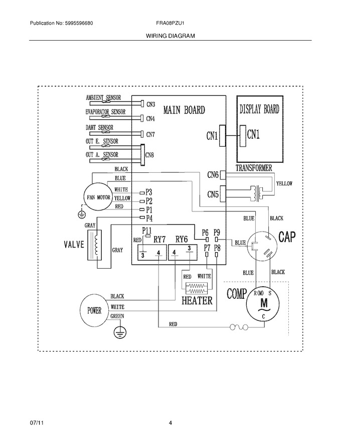 Diagram for FRA08PZU110