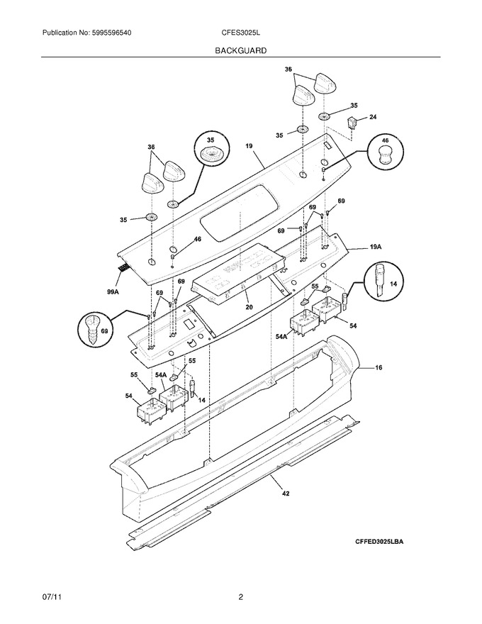 Diagram for CFES3025LB3