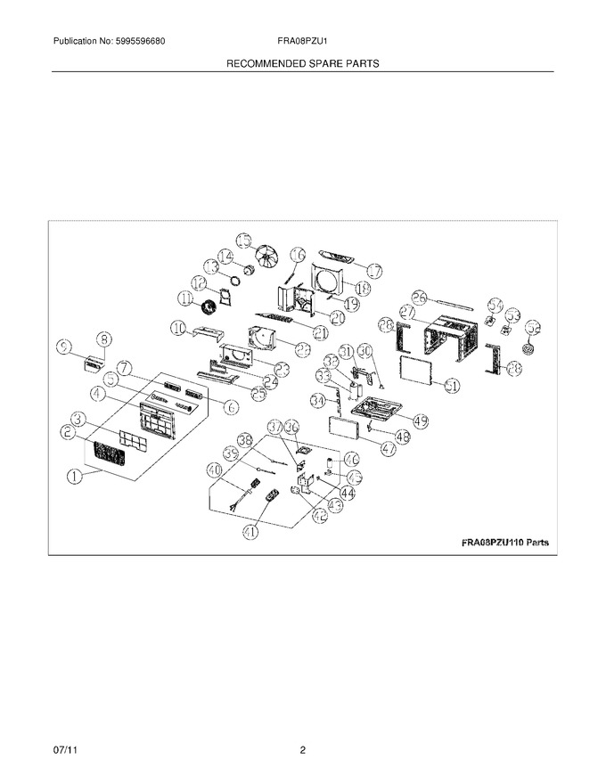 Diagram for FRA08PZU110