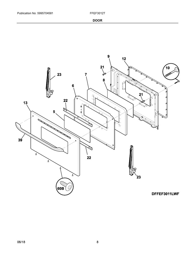 Diagram for FFEF3012TBC