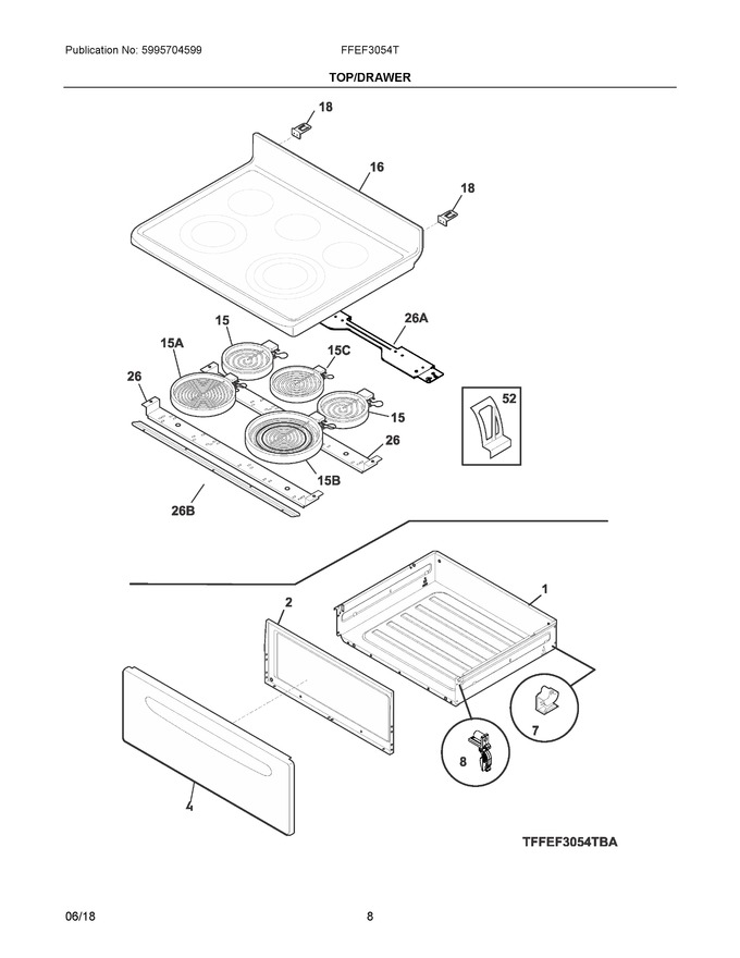 Diagram for FFEF3054TBF