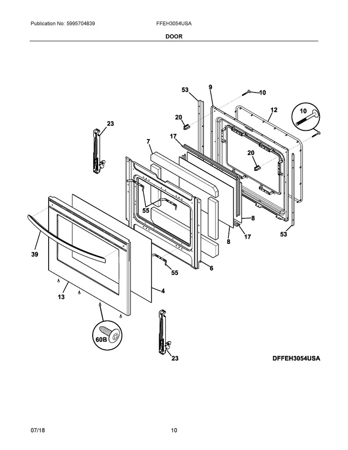 Diagram for FFEH3054USA
