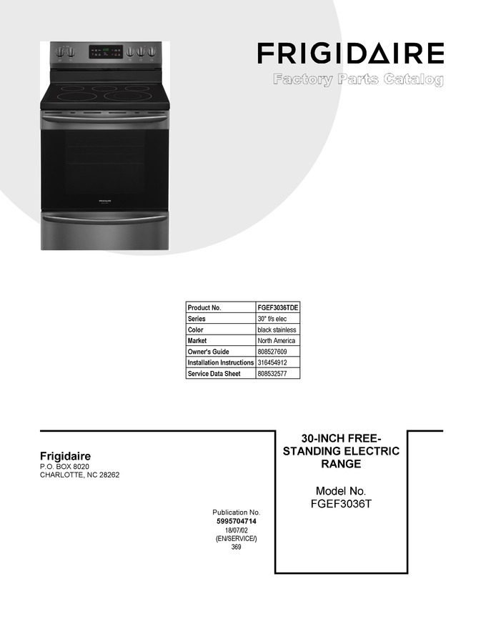Diagram for FGEF3036TDE